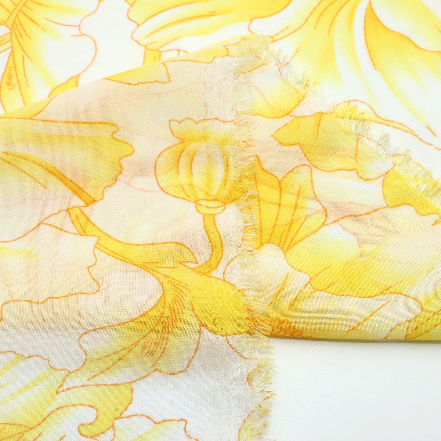 1Pc flower Chiffon Fabric - 58.27x19.68inch(148x50cm) Pre-cut Fabric,Perfect for DIY Sewing,Bags,Party Decor, Tablecloths, Gift Wrapping,Cushions & Furniture Covers