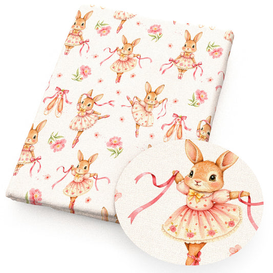 flowerfloral rabbit bunny shoes fabric