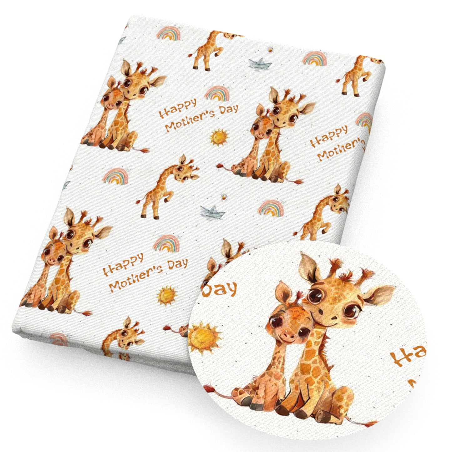 deerreindeer giraffe rainbow cloud sailor anchor ship fabric