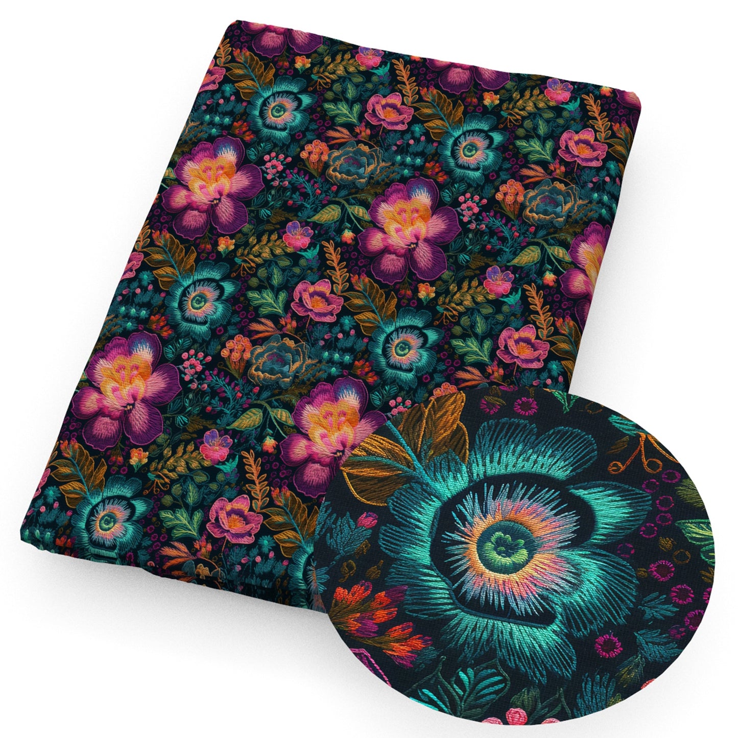 flowerfloral lace imitation embroidery series fabric