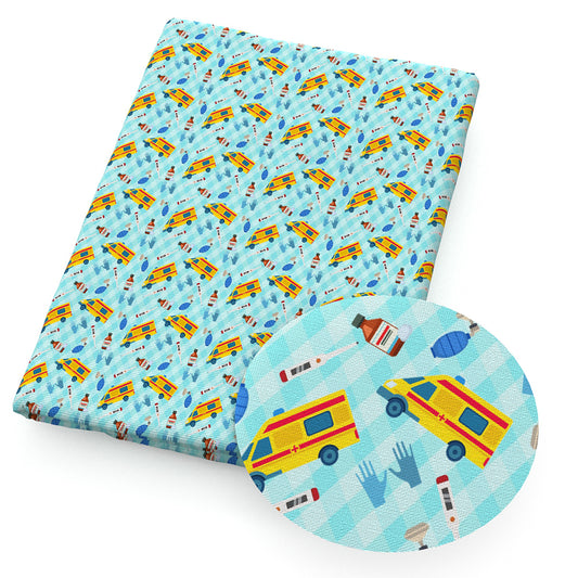 medical design theme fabric