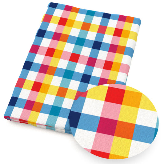plaid grid gingham tartan buffalo plaid color series fabric