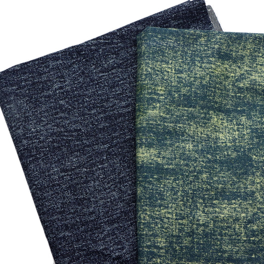 1Pc Pre-Washed stripe Denim Fabric - 59x19.68inch(150x50cm) for Crafting DIY Handmade Precut For Patchwork Craft