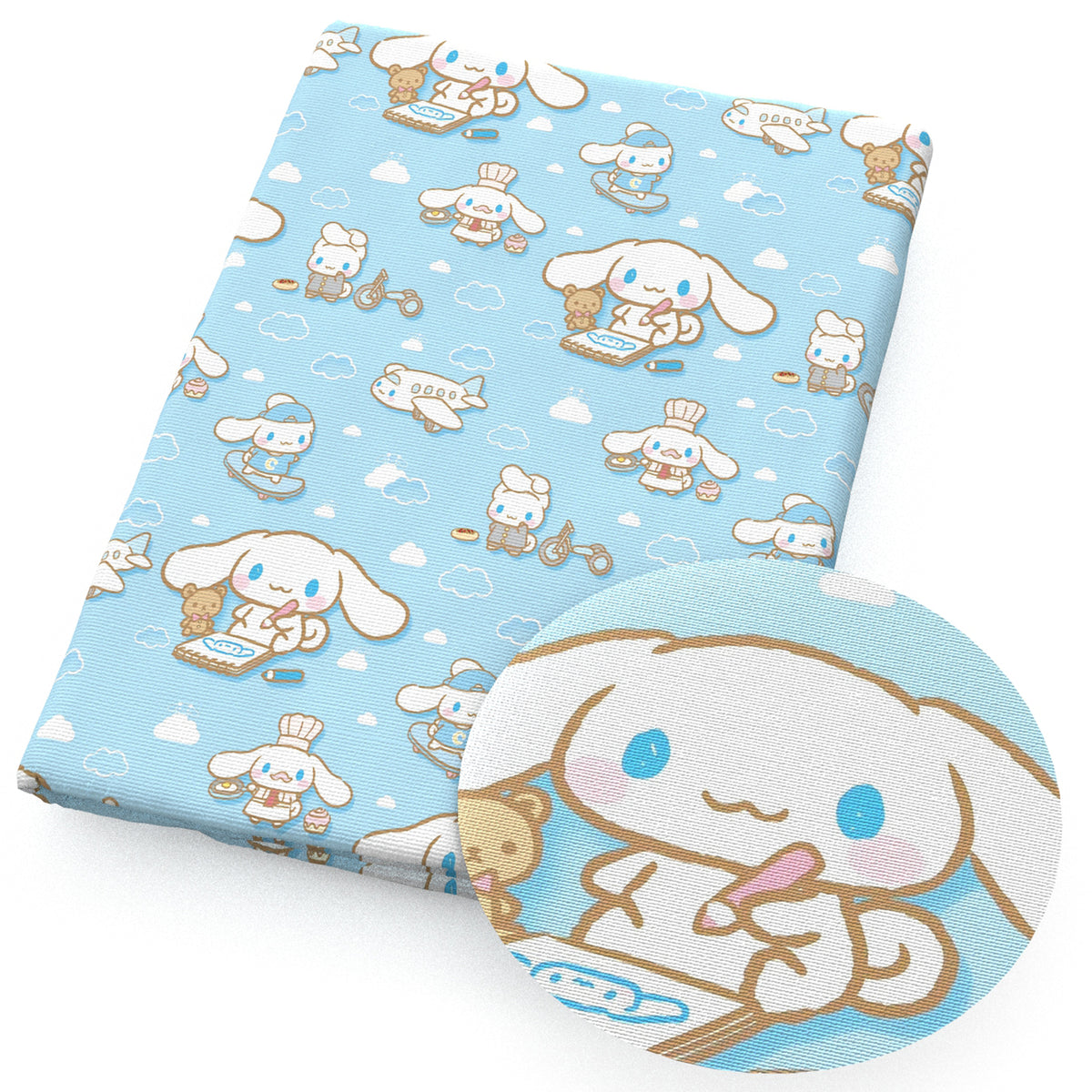 cartoon printed fabric