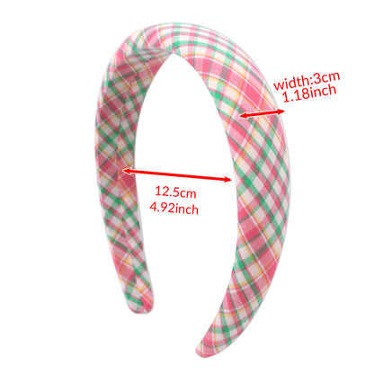 Plaid Headband