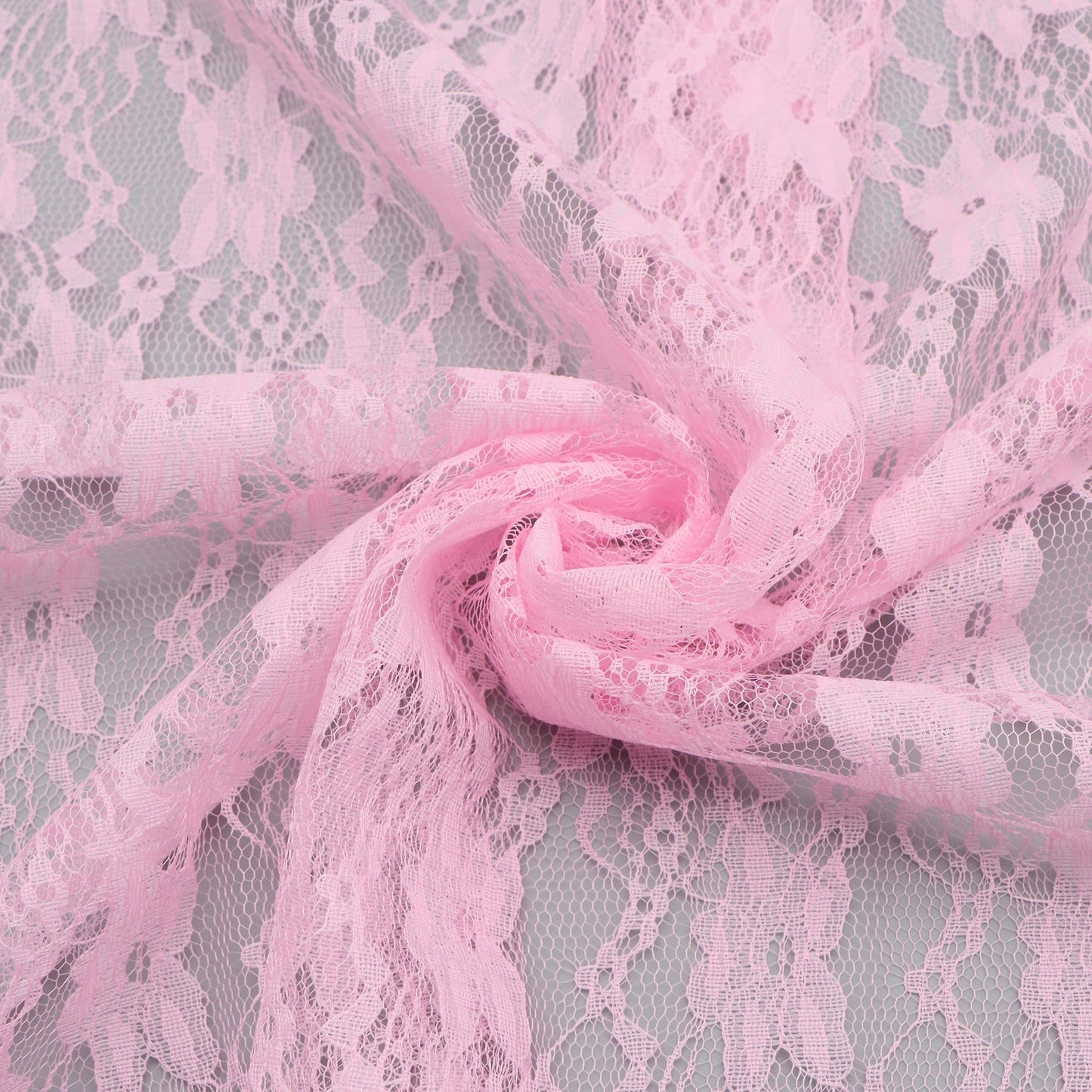 1Pc solid flower Printed Premium Lace Fabric - 59x19.68inch(150x50cm) Pre-cut Fabric,Perfect for DIY Sewing,Bags,Party Decor, Tablecloths, Gift Wrapping,Cushions & Furniture Covers