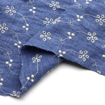 1pc Floral Print Polyester Fabric, 51.18x19.68 inch Precut, Perfect for Party Decorations, and Craft Projects, Hair Ties, DIY Quilting & Sewing, Patchwork, Backdrop Fabric, Diy Bag Wallet Making