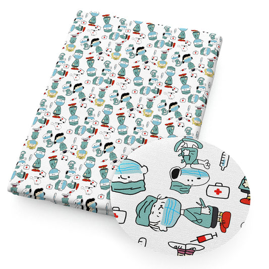 medical design theme fabric