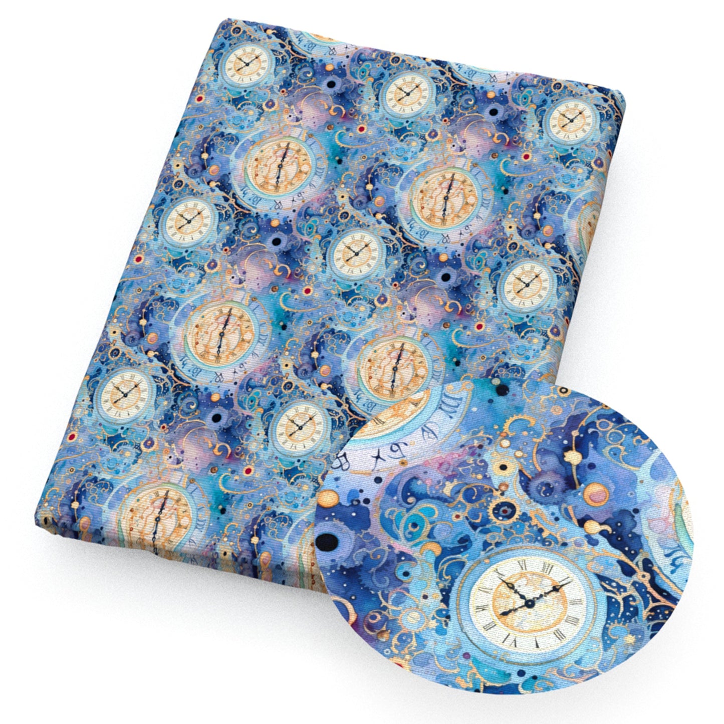 gearwheel tie dye fabric