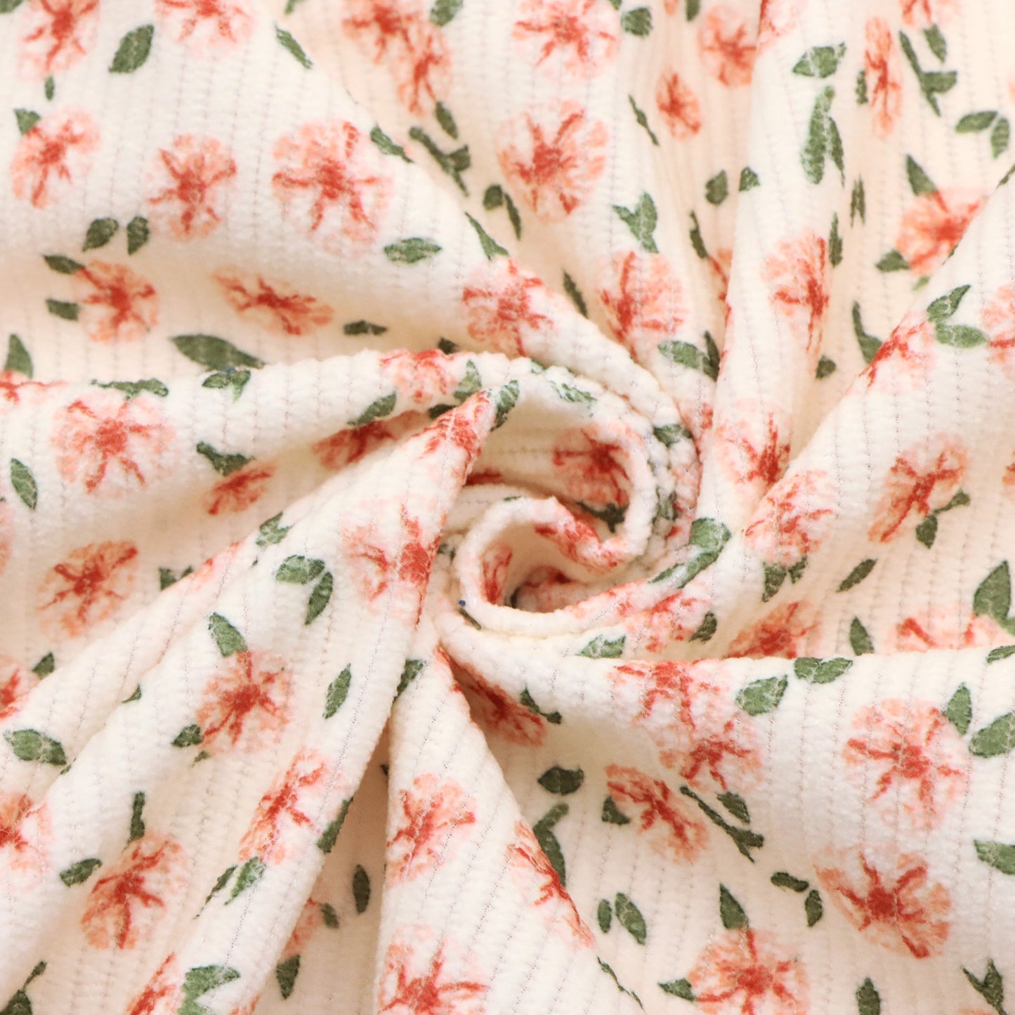 1Pc 59x19.68inch(150x50cm) flower Corduroy Fabric Velvet Stripe Fabric - Soft & Durable Polyester Material, Pre-Cut for DIY Sofa Covers & Handmade Projects