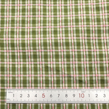 Vintage Plaid Squares Fabric - 62.99x19.68inch Perfect for Home Decor, Tablecloths, Curtains, Couch Covers, Pillows & Handmade Crafts, Home Decor Fabric | Plaid Pattern | Durable Fabric, Plaid Fabric