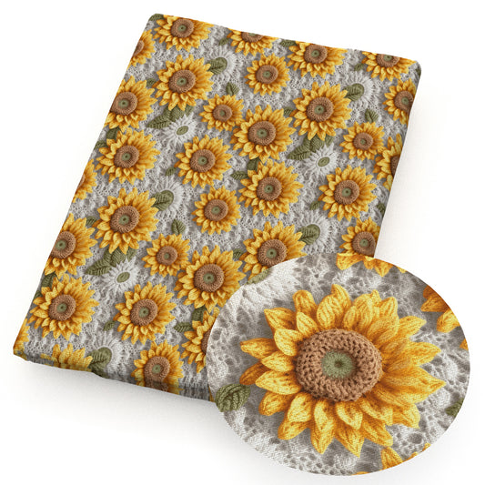 sunflower lace imitation embroidery series fabric