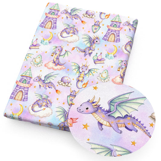 star starfish cloud moon fabric
