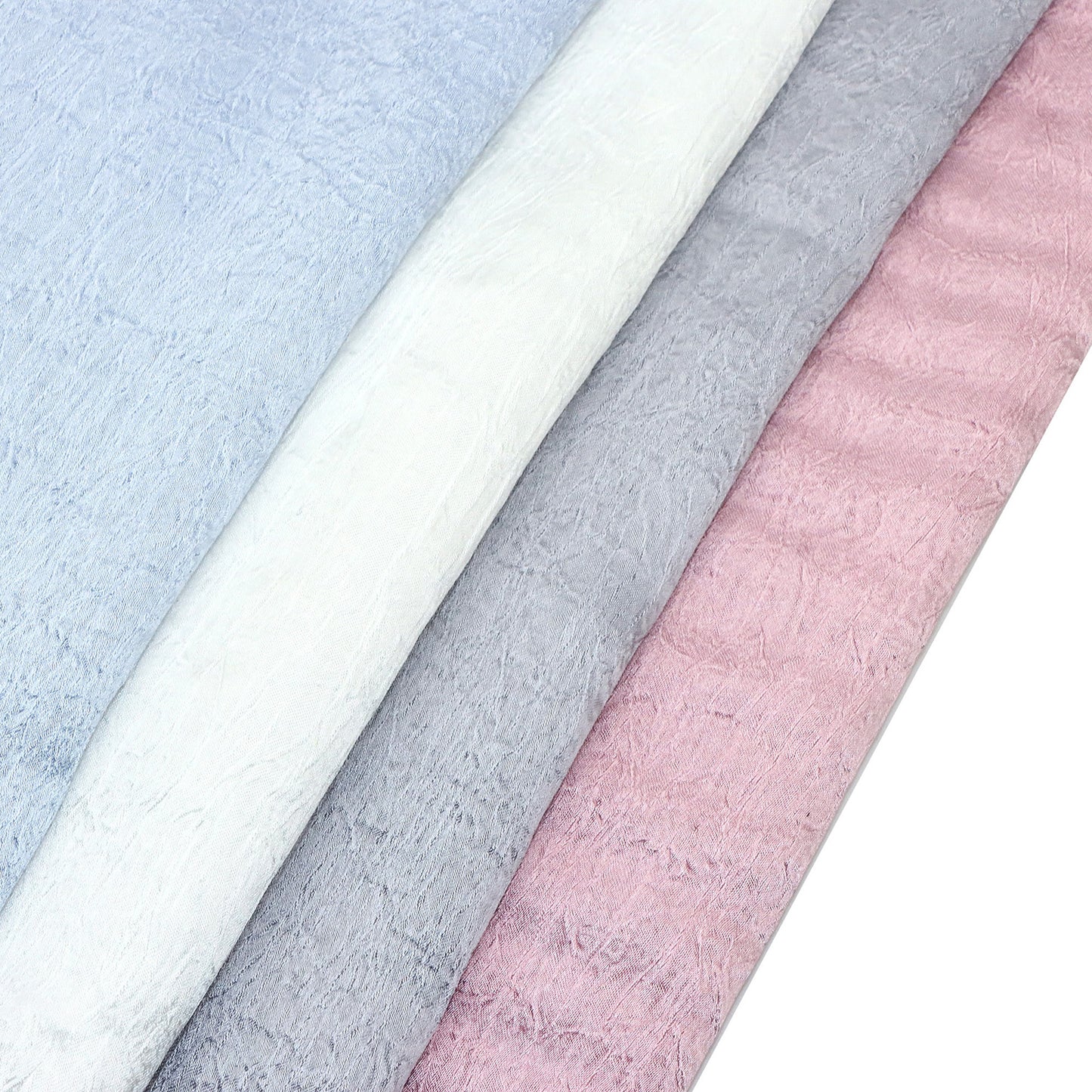 1pc Shimmer Plain Solid Color Satin Fabric,59x19.68inch Pre-cut 100% Polyester Fabric,Hand Wash Only,Wrinkles Textured,Perfect for Wedding Decor, Crafts, Sewing, Drapes & Home Decor - DIY Special Occasions Fabric