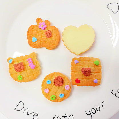 5Pcs Food Acrylic Apple & Heart Charms, Flatback Resin Cabochons for DIY Jewelry, Earrings, Bracelets, Keychains, Festive Decor, Homemade Gifts, Phone Cases, Water Bottles, Hair Accessories - Crafting Accessories