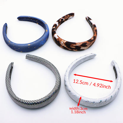 star magic color crochet headband hairband
