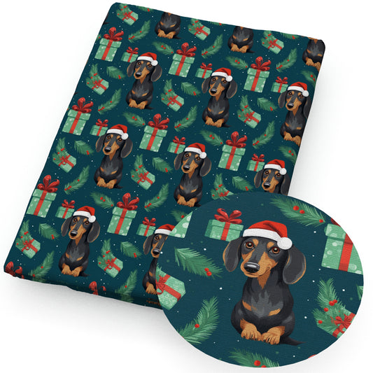 dogpuppy christmas day box fabric
