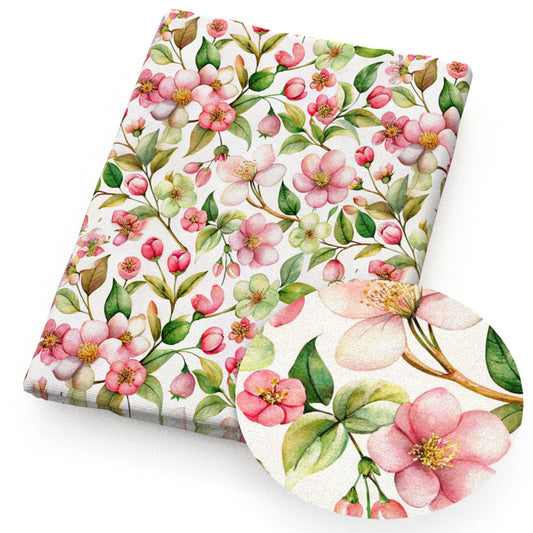 flowerfloral peach blossom fabric