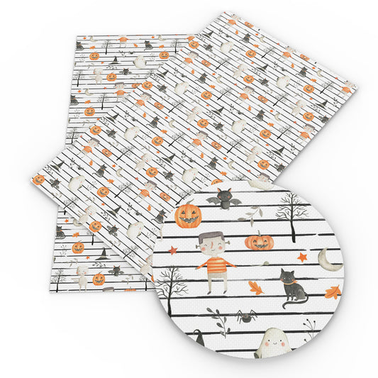 halloween pumpkin fabric