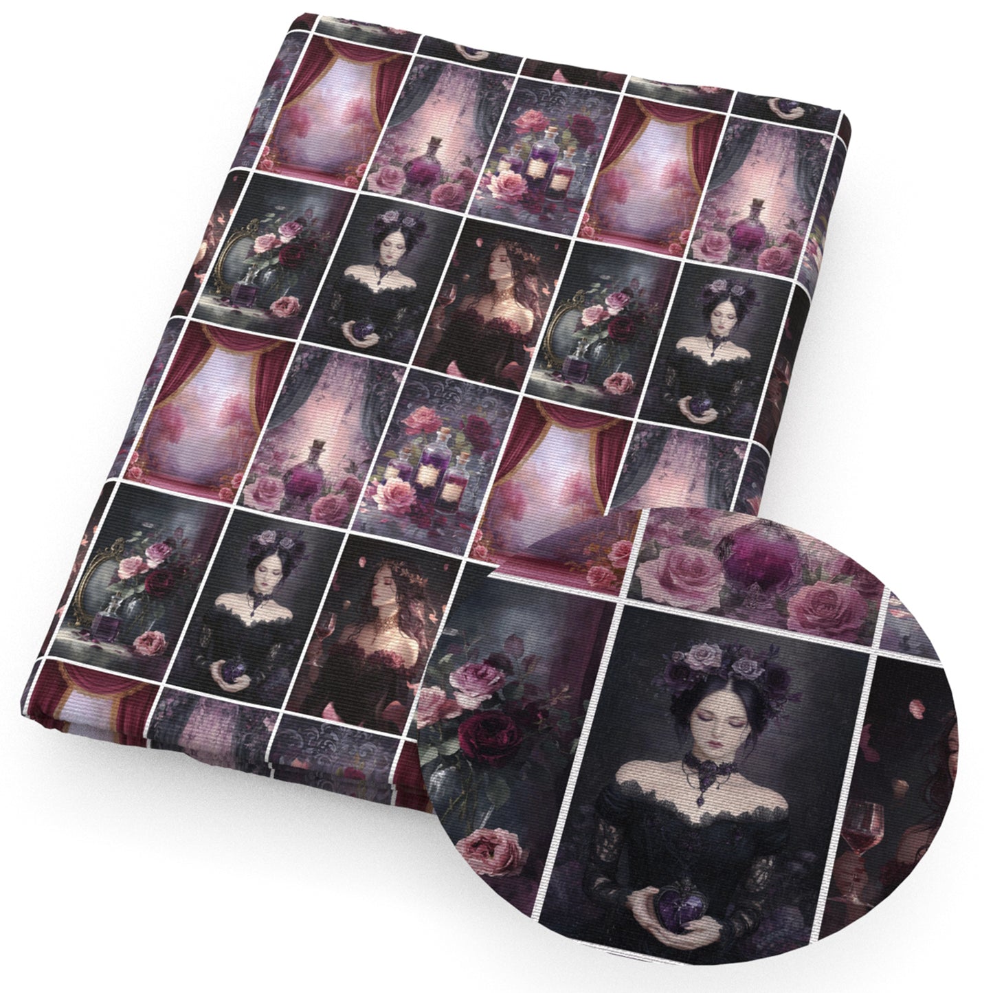 girl flowerfloral wine bottle perfume fabric