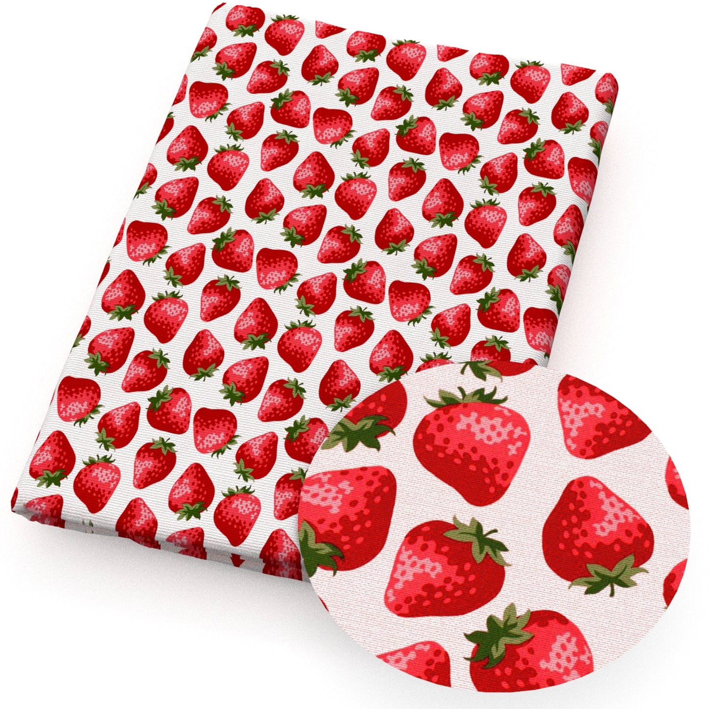 strawberry fabric