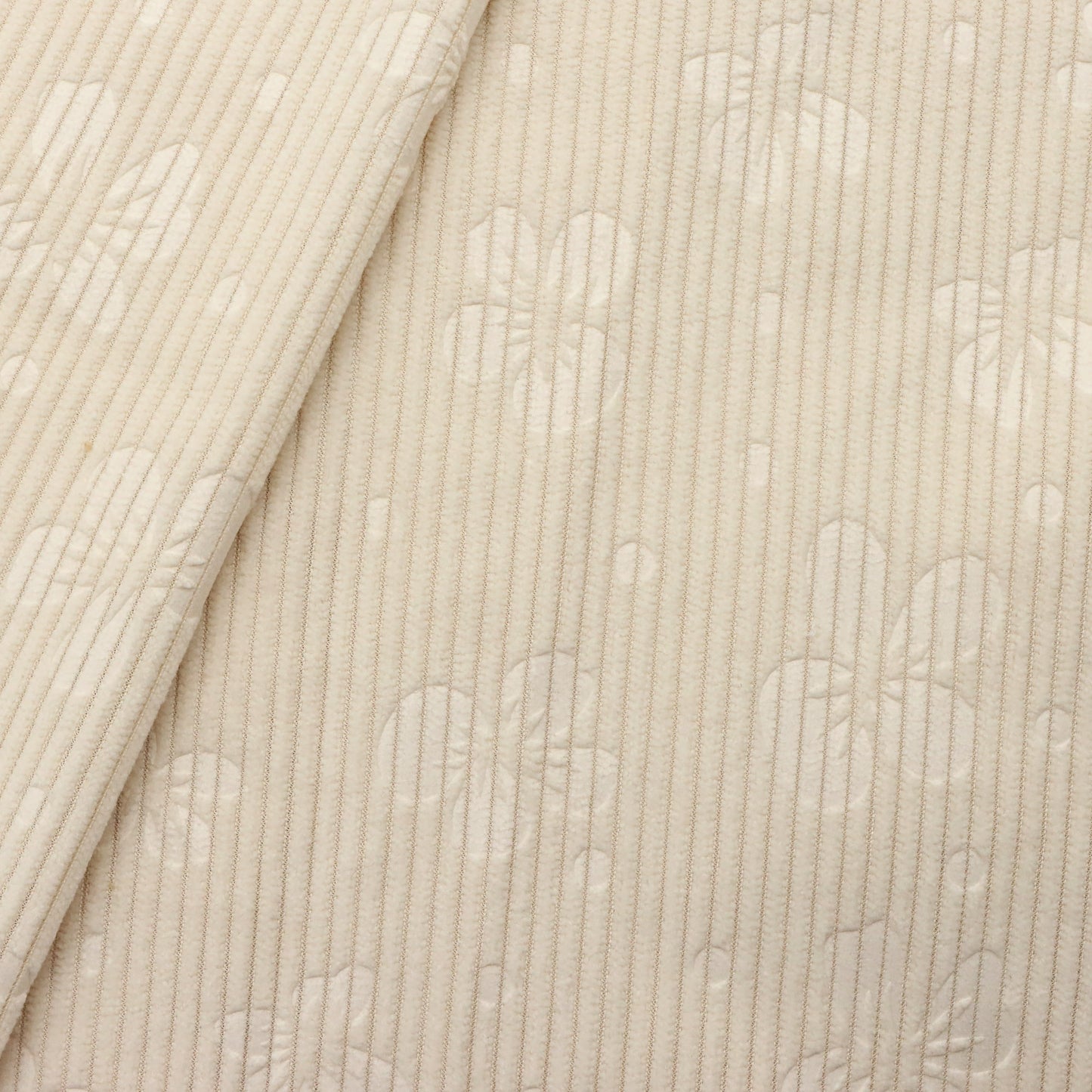 Flower Corduroy Polyester Velvet Fabric,19.68X59inch, Pre-Cut Quilting Material for DIY Wallet Crafts DIY Craft For Small Bags, Cushions, Wallets, Toys, Coin Purses Patchwork, Handmade Doll Breathable