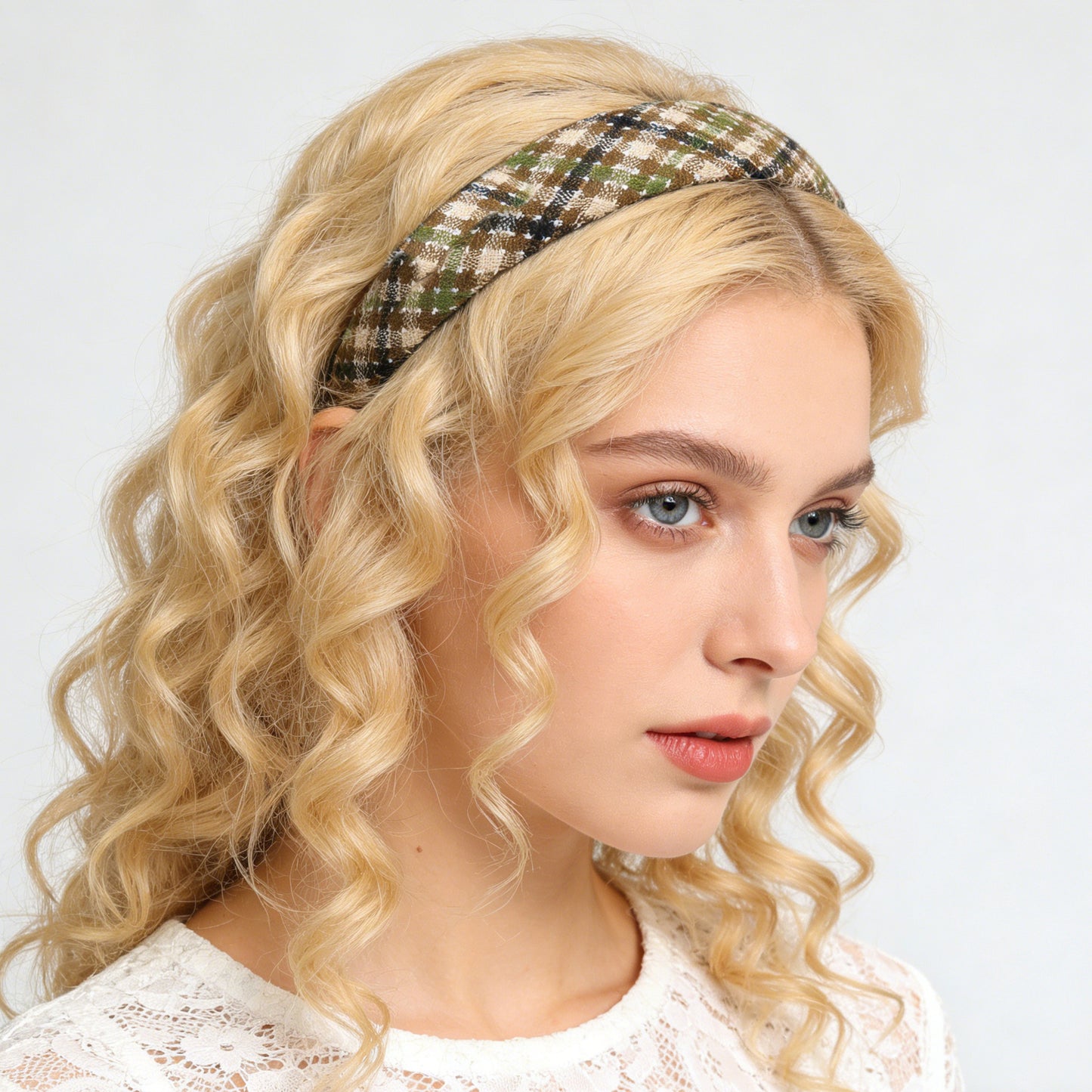 plaid Headband
