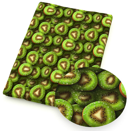 fruit kiwi fabric