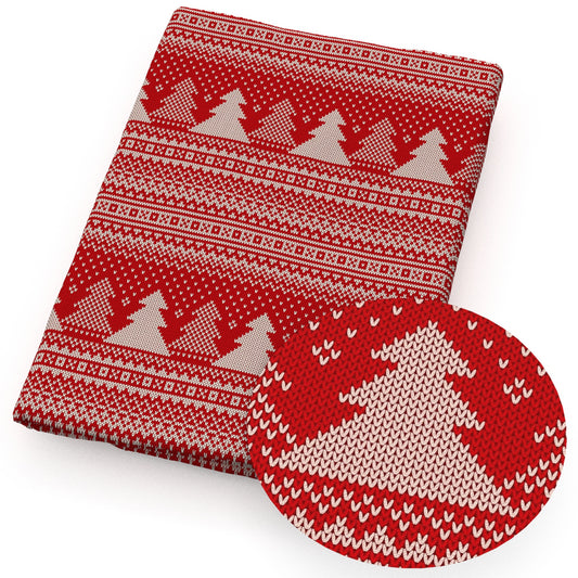 christmas day christmas tree fabric
