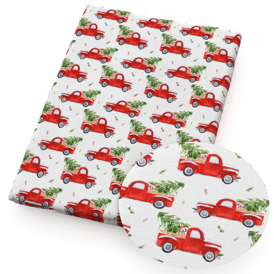 car christmas tree fabric