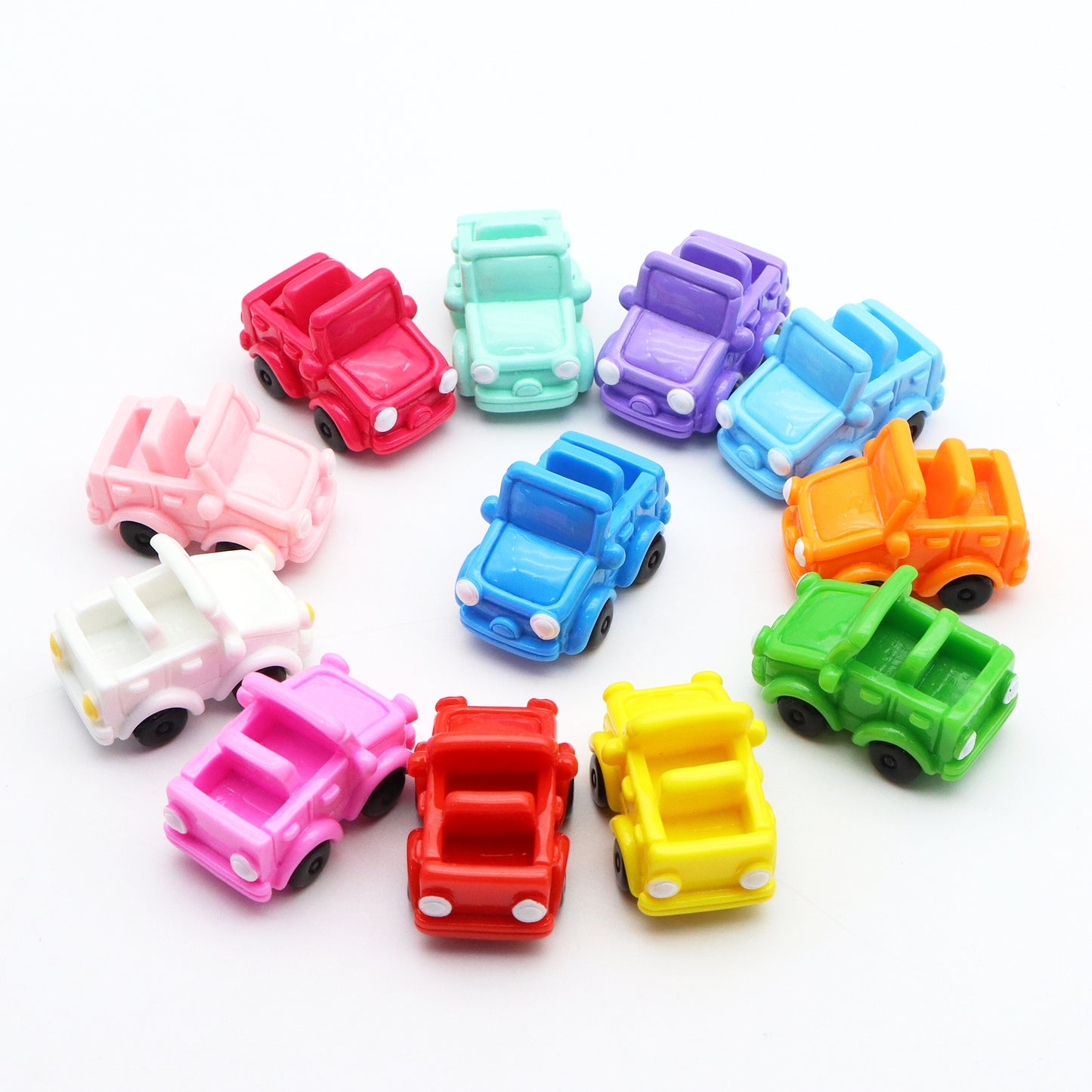 1Pc Miniature Car Statue - Mini Truck Bus Sculpture for Moss Micro Landscape, Resin DIY Landscaping Ornament, Outdoor Decor for Garden, Patio, or Yard