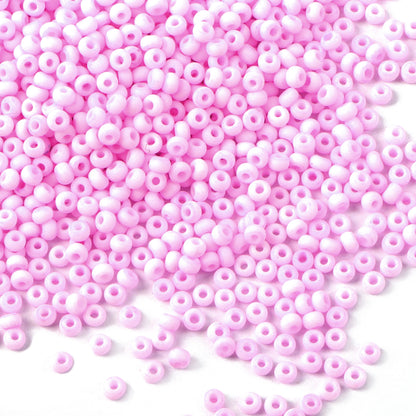 10g/pack 3mm Vibrant Colorful Miyuki Seed Beads Frosted Plain Solid Color Loose Spacer Acrylic Beads with Hole for Jewelry Making DIY Bracelet Necklace Chain Earrings Charm Bangle Decors Craft Accessorie