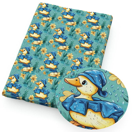 duck flowerfloral fabric