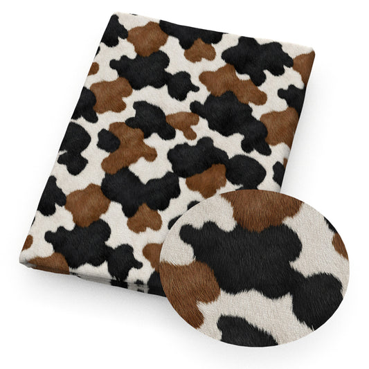 cow pattern fabric