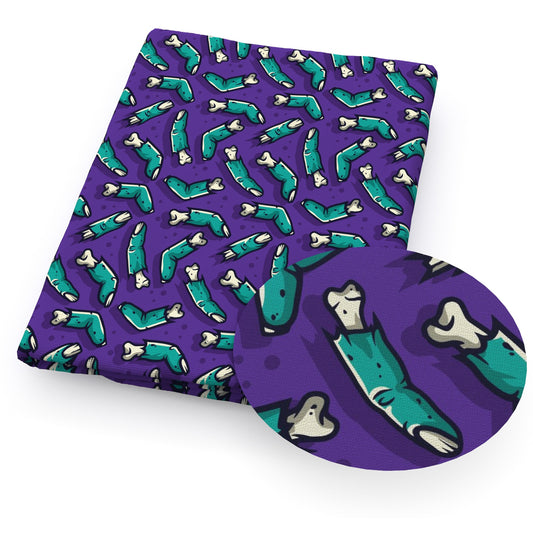 bonesfish bonesdog bones halloween horror fabric