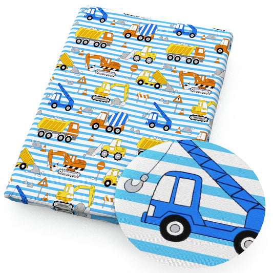 engineering construction vehicles fabric