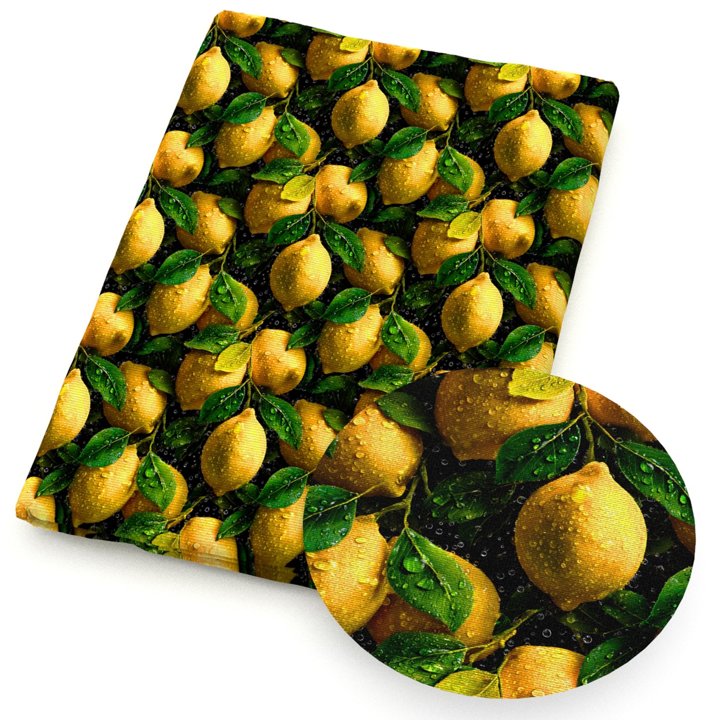 lemon fruit fabric