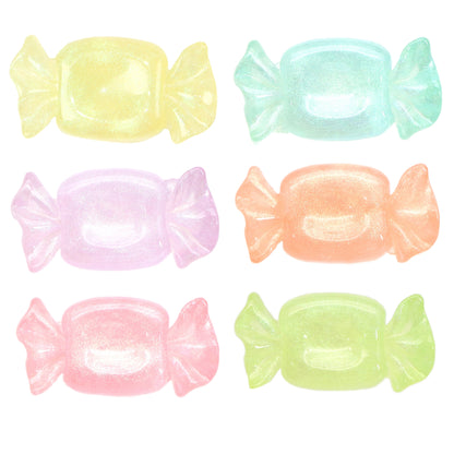 5Pcs Sweet Candy Resin Charms Vibrant Multicolor Flatback Cabochons for DIY Jewelry Making-Ideal for Necklaces, Bracelets & Earrings Charms Accessories