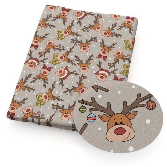 christmas day deerreindeer giraffe fabric