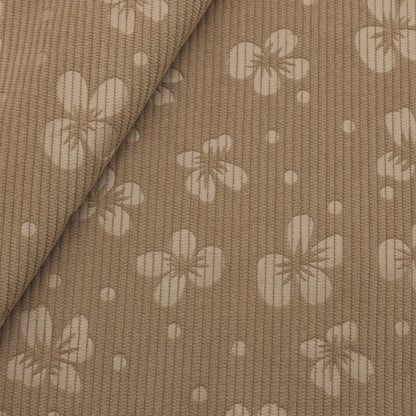 Flower Corduroy Polyester Velvet Fabric,19.68X59inch, Pre-Cut Quilting Material for DIY Wallet Crafts DIY Craft For Small Bags, Cushions, Wallets, Toys, Coin Purses Patchwork, Handmade Doll Breathable