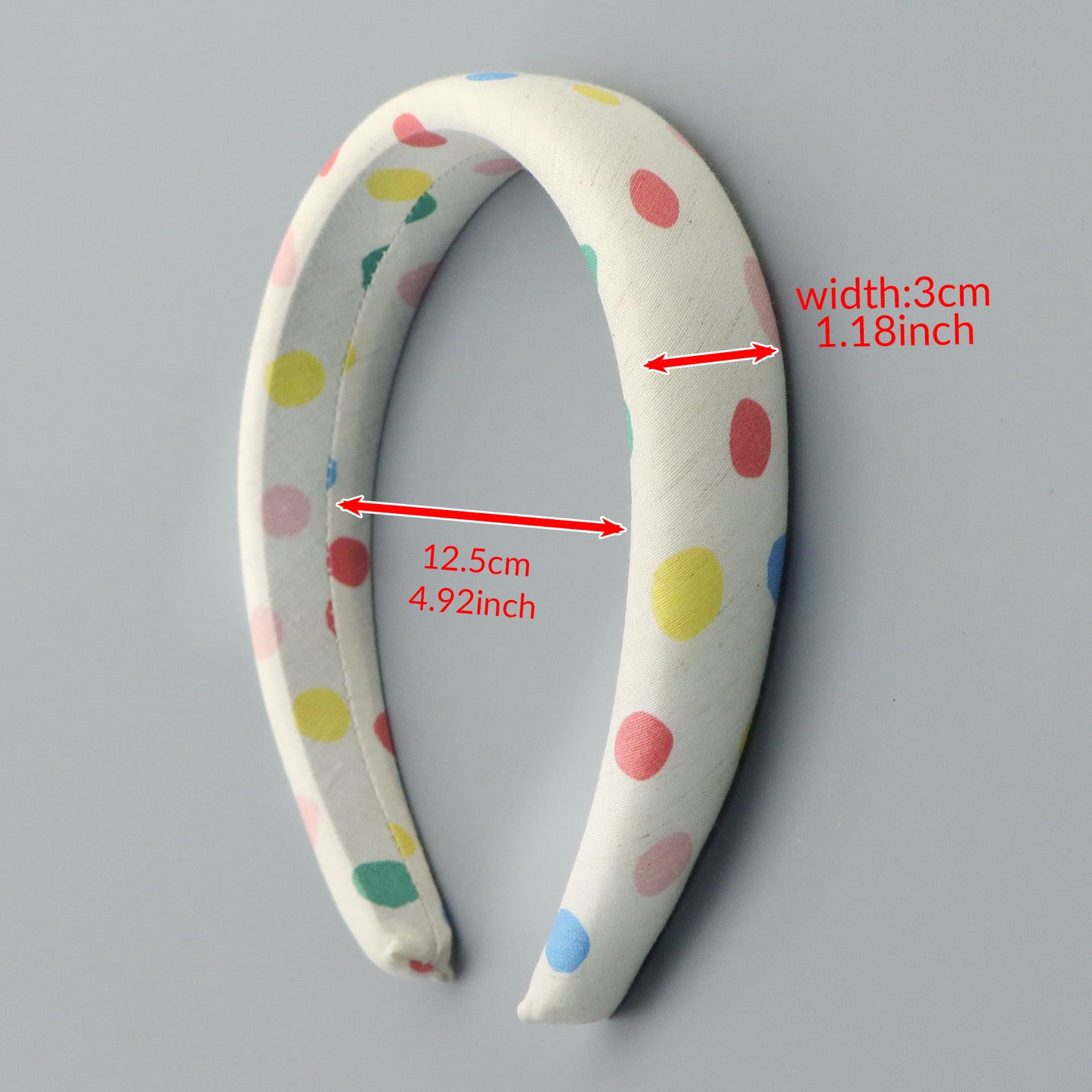 Rainbow Dots Headband