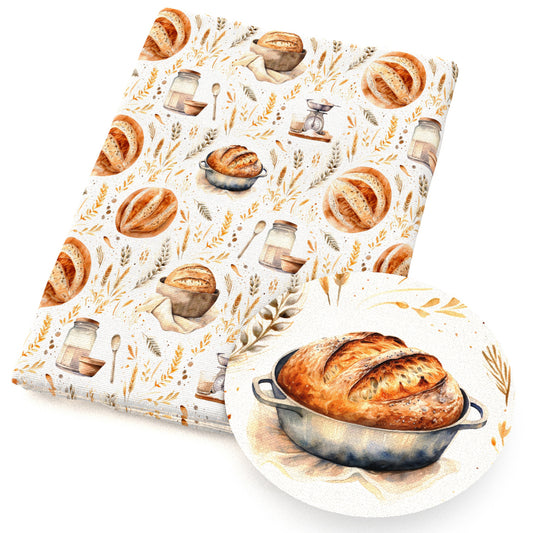 bread flowerfloral grass simulated food fabric