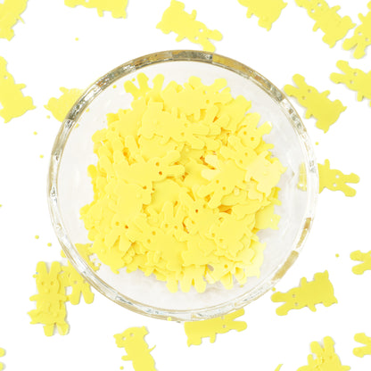 1 Pack of 10g Colorful Rabbit Sequins - DIY Handmade Animal Sequins for Sewing Accessories, Skirt, Dress Decor  Paillettes For Spring DIY Jewelry & Craft Making