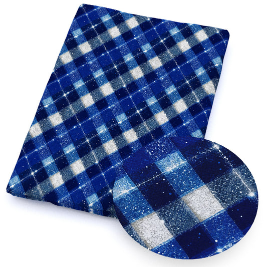 plaid grid gingham tartan buffalo plaid star starfish stripe fabric