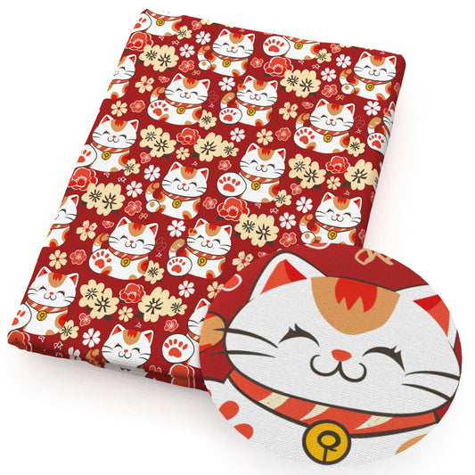 cat flowerfloral fabric