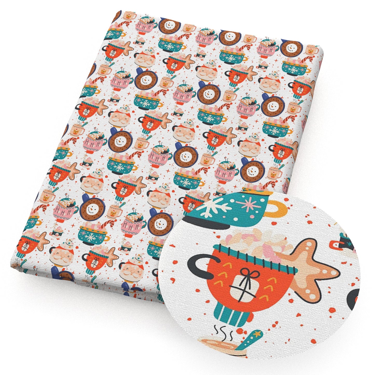 christmas day snowman fabric