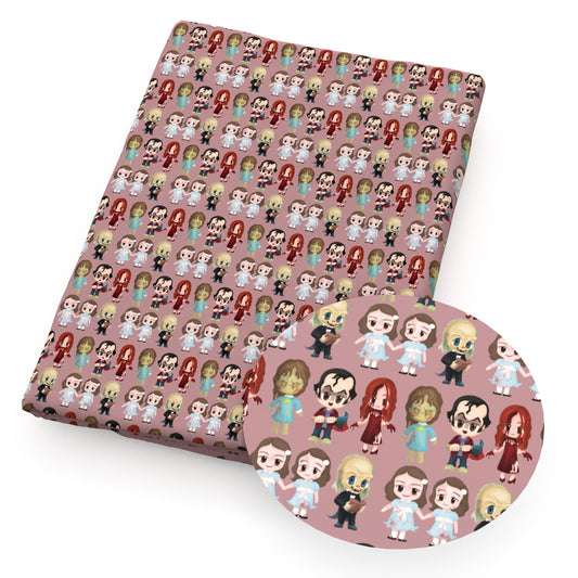halloween pink series fabric