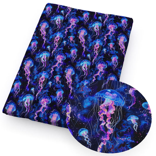 ocean series jellyfish fabric