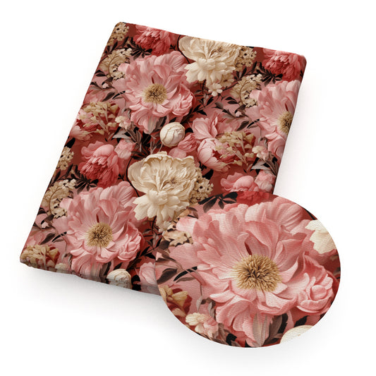 flowerfloral hibiscus fabric
