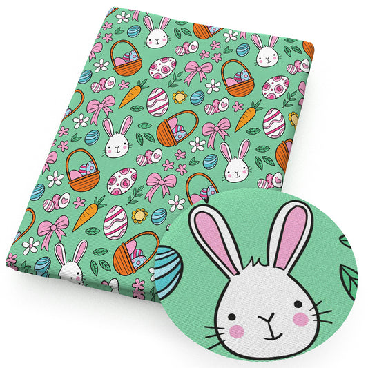 rabbit bunny easter bunny bowknotbows fabric